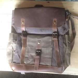 Roger William Leather Backpack